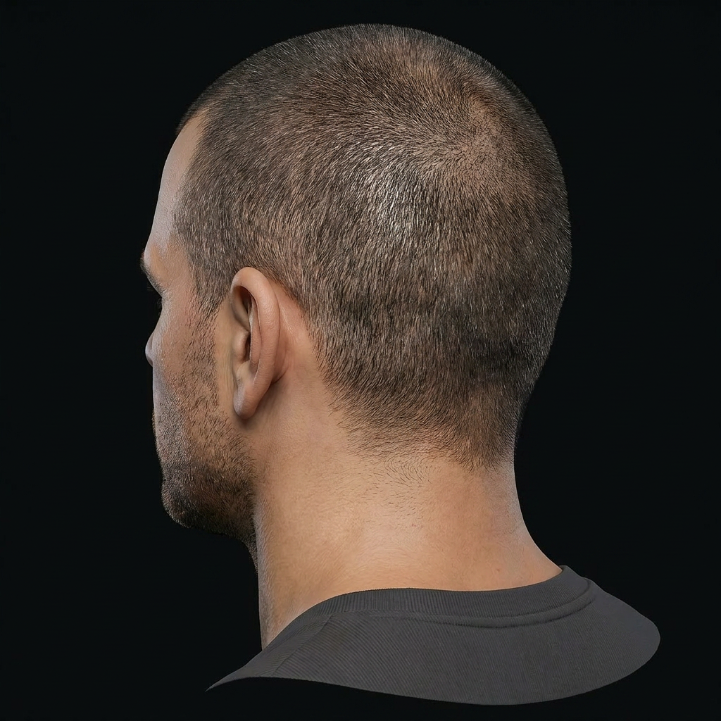 360 degree head view, angle 150 degrees